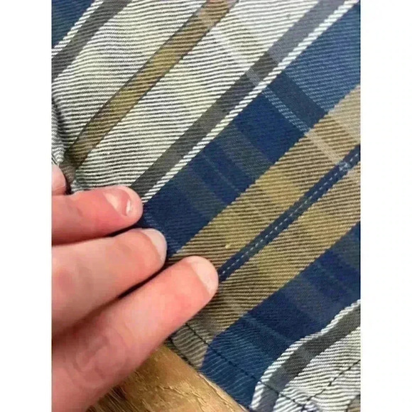 Marmot Men's Button Up Shirt XL Lightweight Plaid Soft Outdoor Hiking - Picture 4 of 14